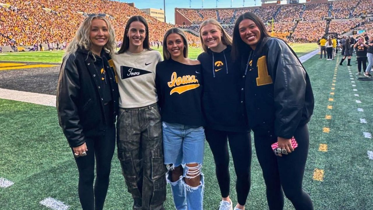 Caitlin Clark and Kate Martin show love to ex-Iowa teammate