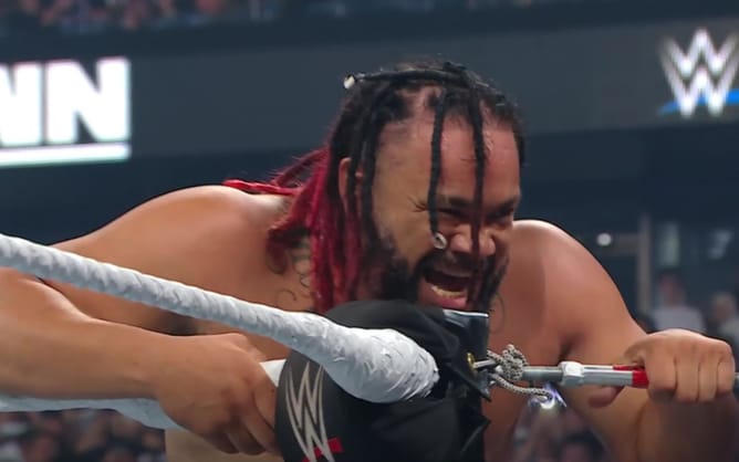 "I'll knock your a** out" - Current Champion teases match against Jacob Fatu on SmackDown