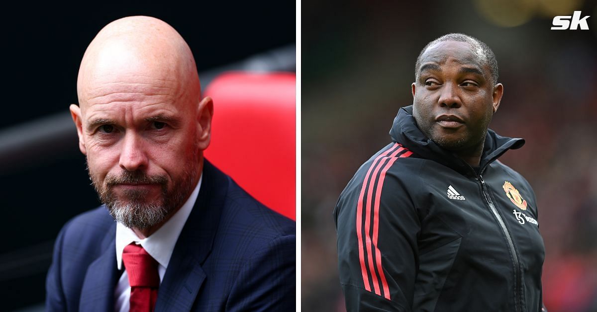 Former Manchester United coach Benni McCarthy shares thoughts on Ten Hag (Images from Getty)