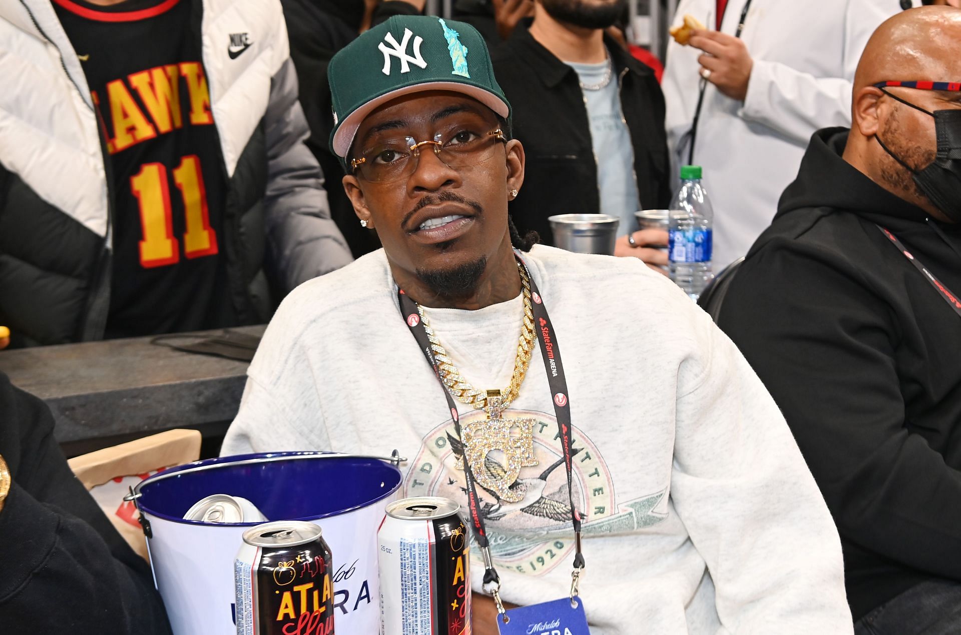 Celebrities Attend Indiana Pacers v Atlanta Hawks - Source: Getty