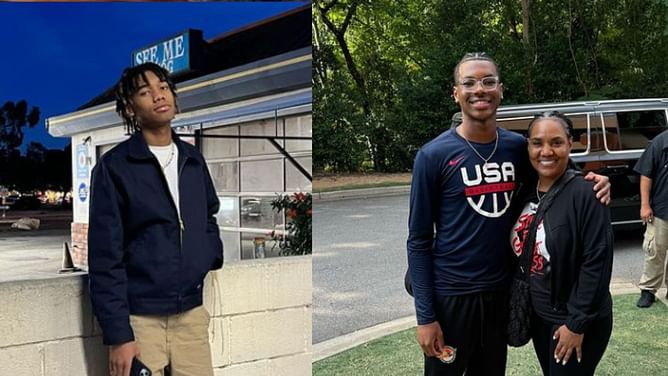 LeBron James' son Bryce James shares hype for Alijah Arenas' teammate Velijah Miller on IG