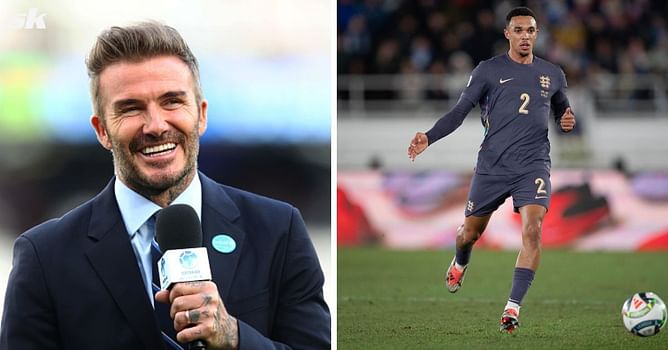 “He plays balls that some players don’t even think about" - David Beckham hails 'exceptional' Liverpool star Trent Alexander-Arnold