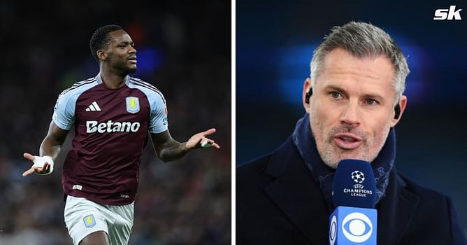 “You can’t touch it until you’ve won it” - Carragher comments on Jhon Duran jokingly trying to lift Champions League trophy before win vs Bayern