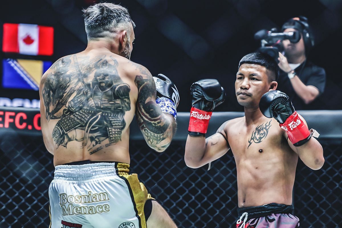 Rodtang (R) vs Denis Puric | Photo credit: ONE Championship