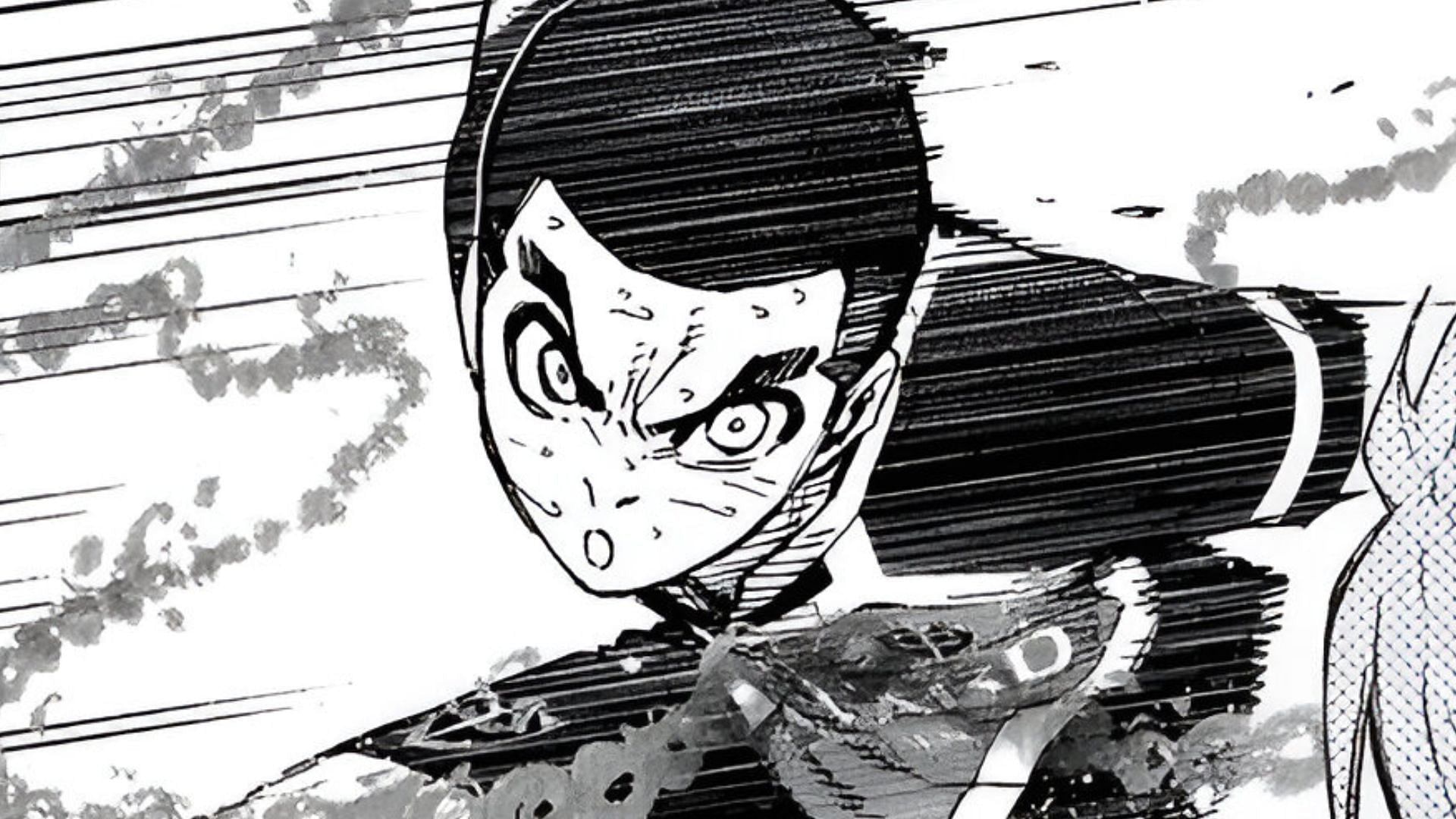 Igarashi Gurimu as seen in Blue Lock manga (Image via Kodansha)