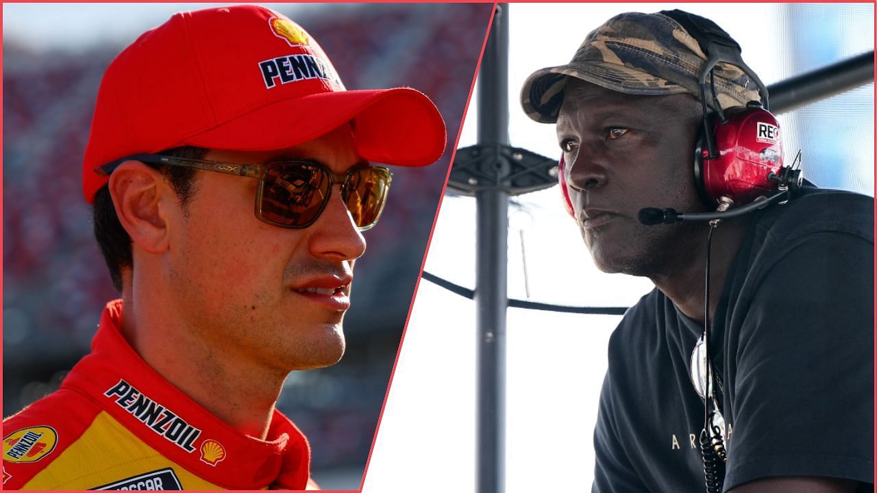 Joey Logano(L) joins 23XI Racing