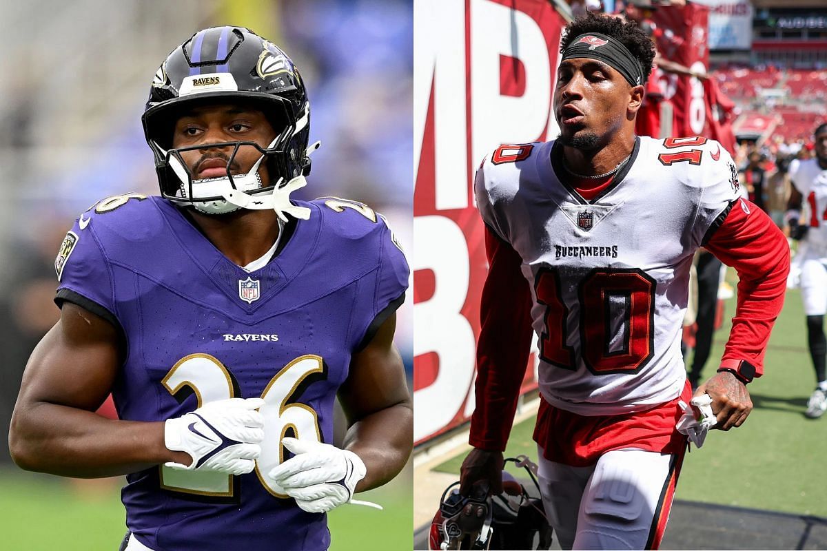 Ravens vs. Buccaneers injury report: Latest on Rasheen Ali, Trey Palmer, Rakim Jarrett and more for Week 7 clash (Image Credits - IMAGN)