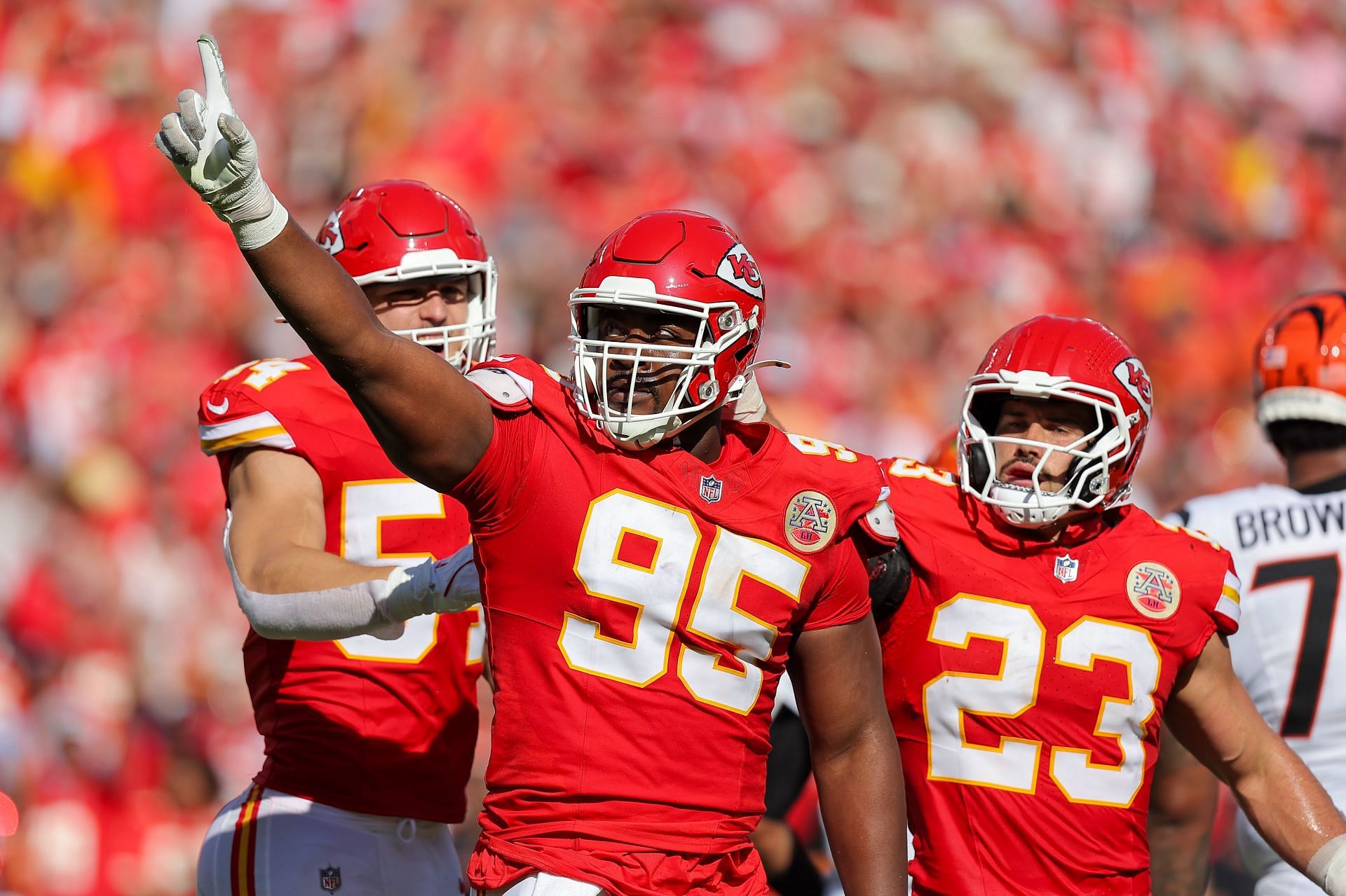 Chrir Jones during Cincinnati Bengals v Kansas City Chiefs (Image Source: Getty)