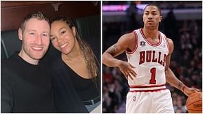 Napheesa Collier's husband Alex Bazzell reacts to Chicago Bulls' ongoing discussion to retire Derrick Rose's number