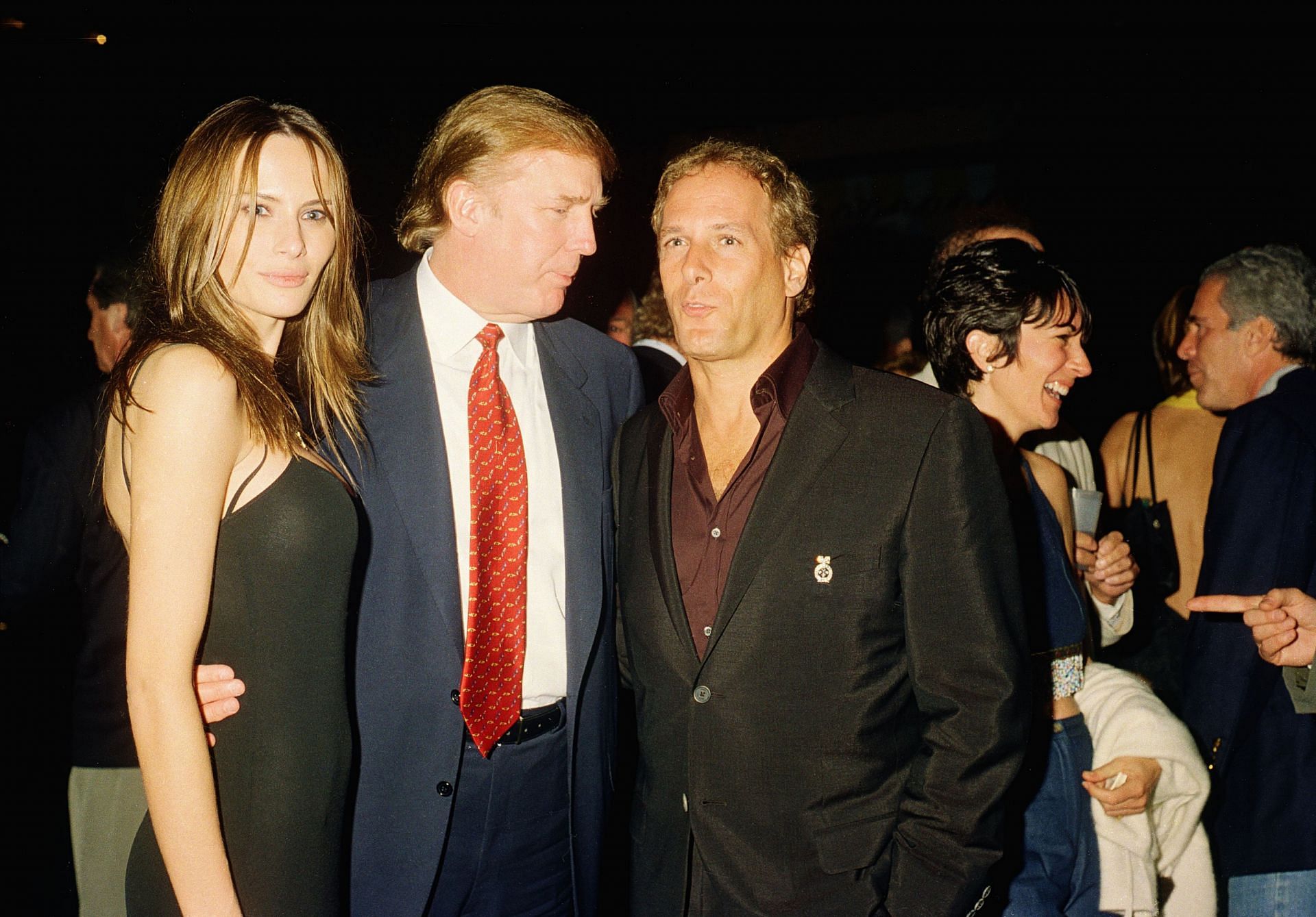 Epstein and Trump (Image via Davidoff Studios/Getty Images)