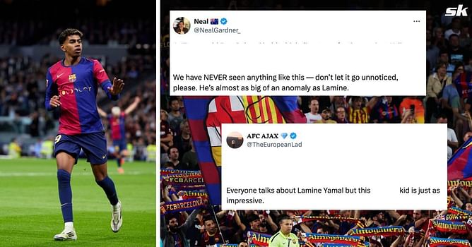 "He's almost as big of an anomaly as Lamine” - Fans salute ‘underrated’ Barcelona star for display in 4-0 win over Real Madrid