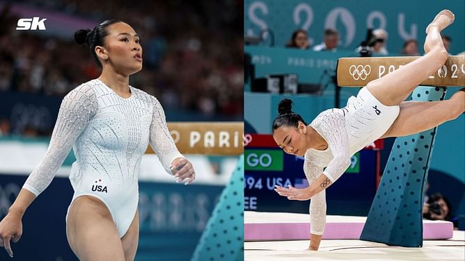 Suni Lee breaks silence on heartbreaking fall at the Paris Olympics