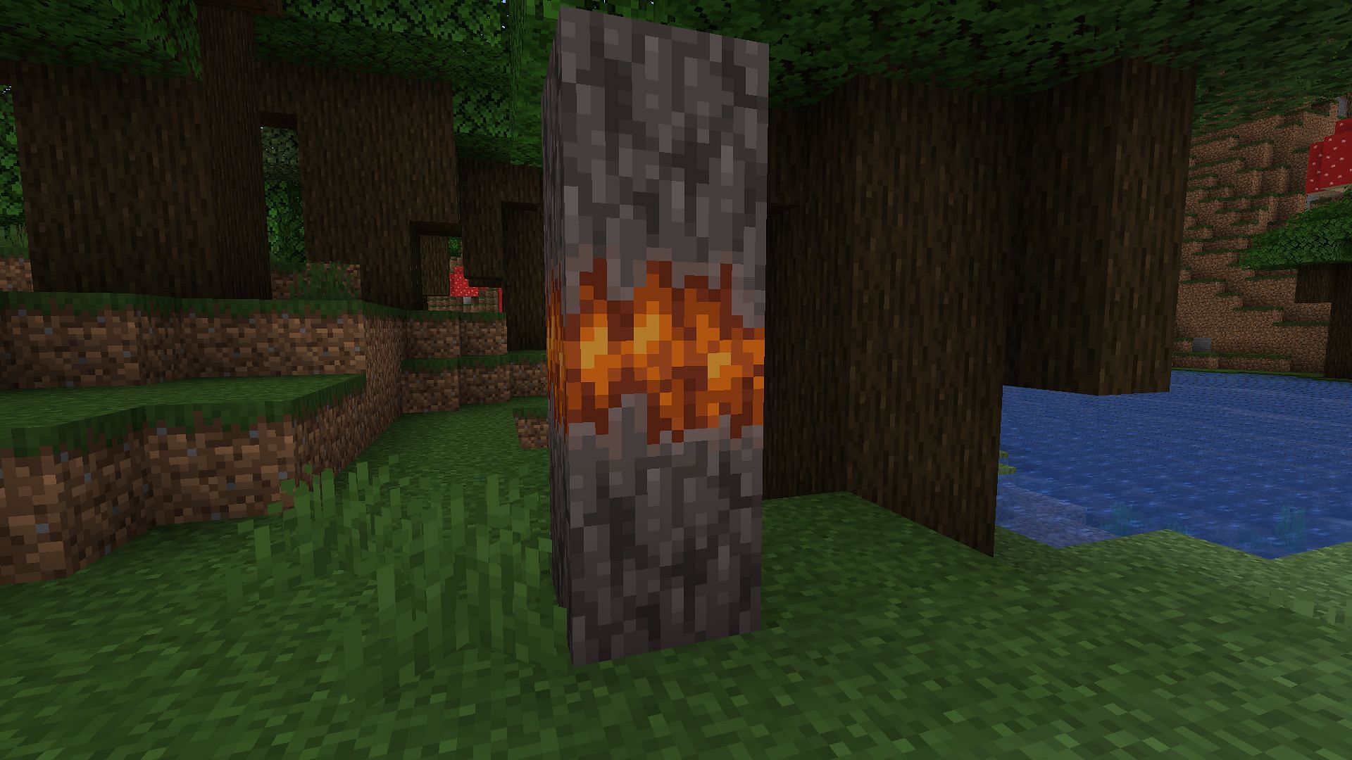 The creaking heart received some changes in the Minecraft Bedrock 1.21.50.20 preview (Image via Mojang Studios)