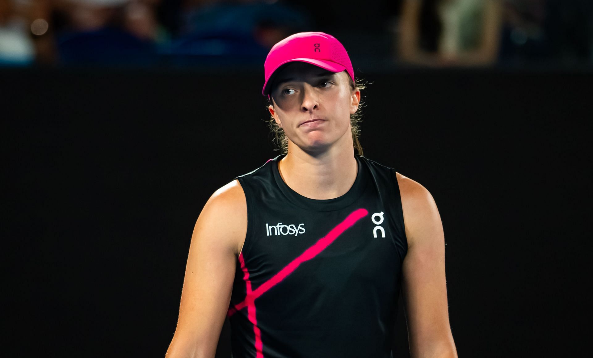 Iga Swiatek at Australian Open 2024 (Image Source: Getty)