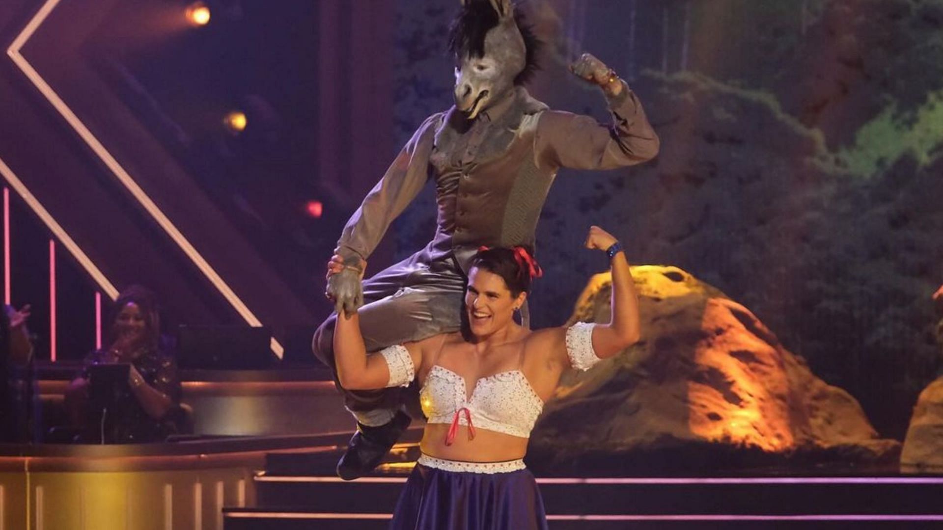 Ilona Maher performing at the &#039;Disney Night&#039; week at Dancing with the Stars [Image Source : Dancing with the Stars&#039; Instagram]