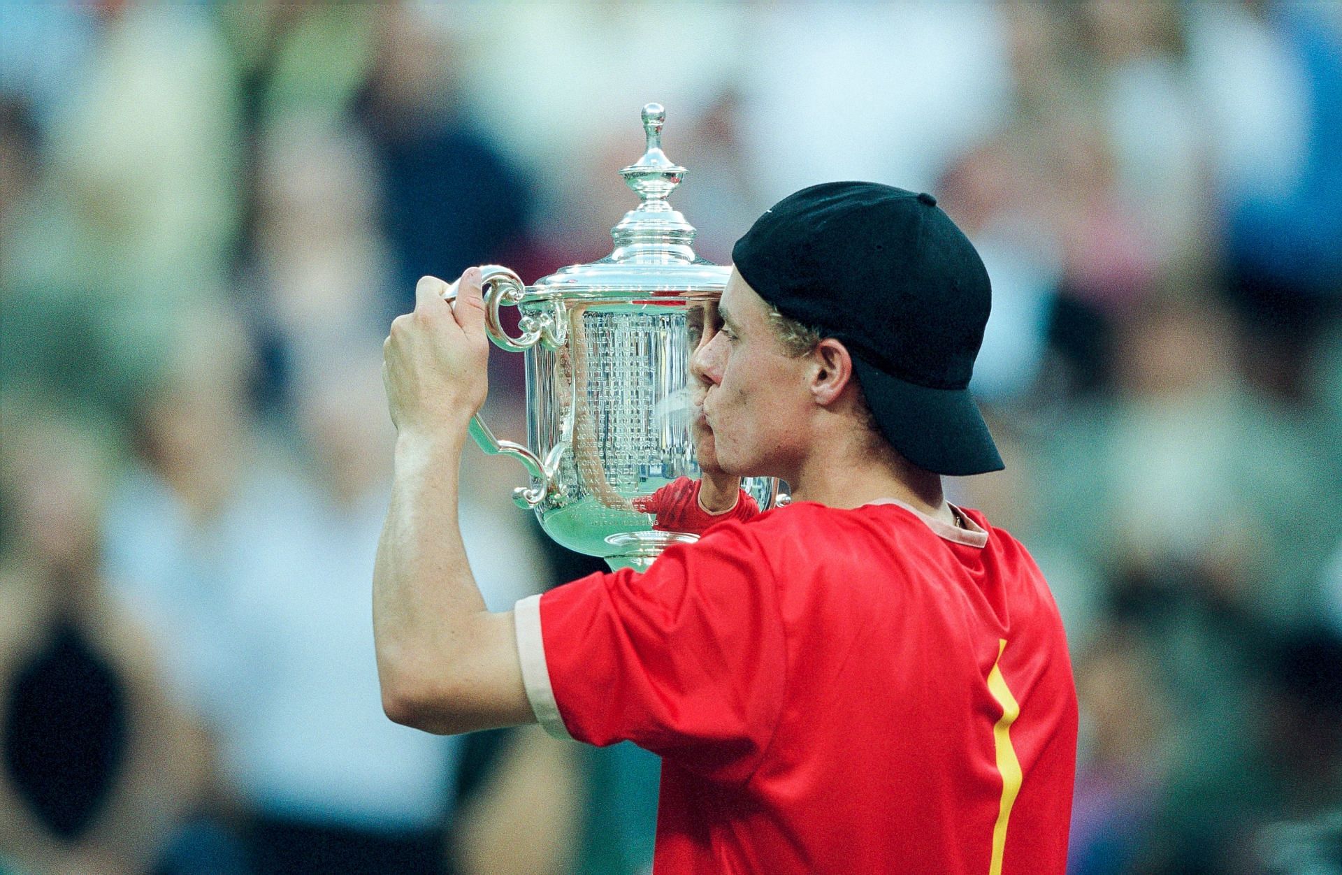 Lleyton Hewitt at US Open 2001