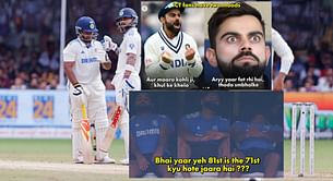 "Brand Ambassadors of Bad luck"- Top 10 funny memes after India's fighting performance on Day 3 of 1st Test vs New Zealand 2024