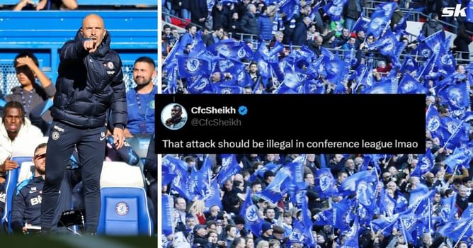 "That attack should be illegal in conference league lmao" - Fans react as Chelsea name XI to face Panathinaikos