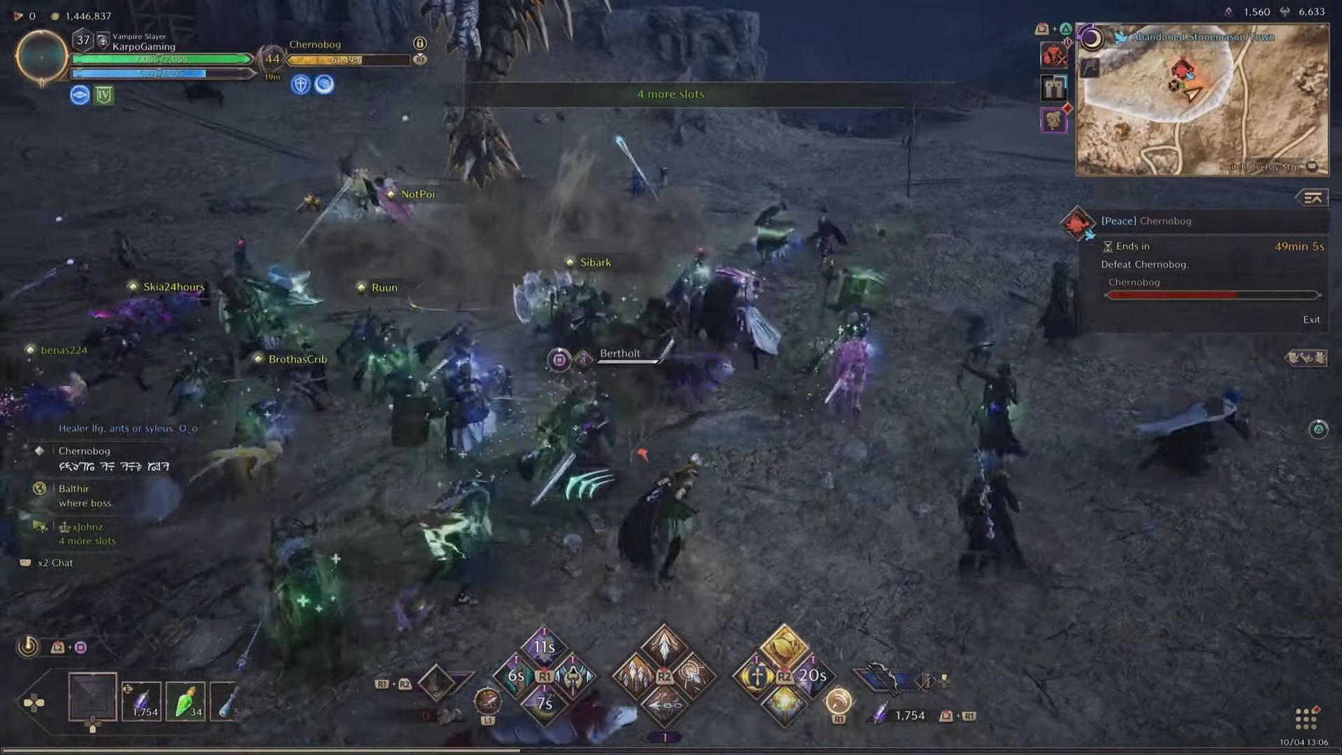 Look, a flying Chernobog! (Image via NCSoft || YouTube/Karpo Gaming)