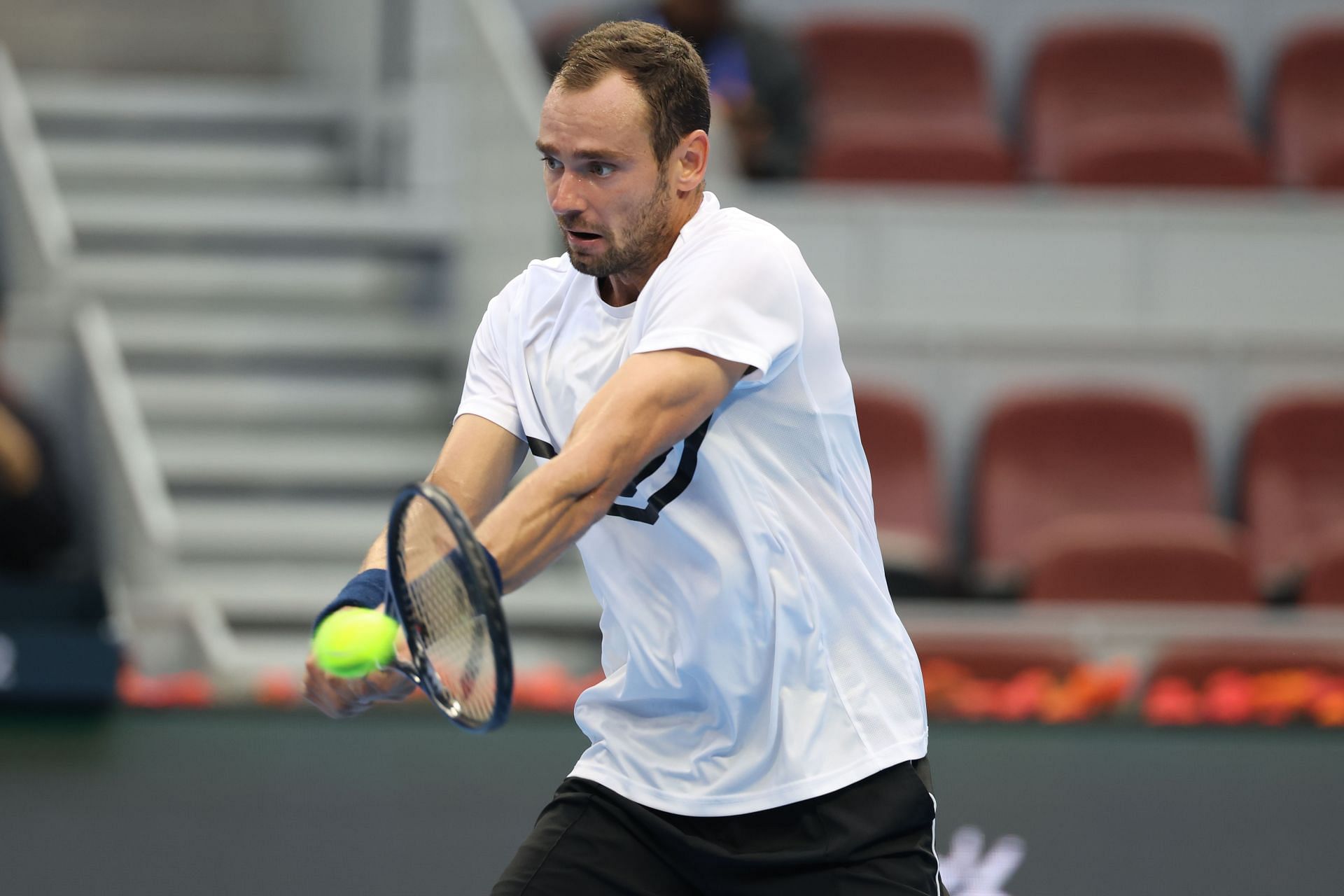 Roman Safiullin at the China Open 2024. (Photo: Getty)