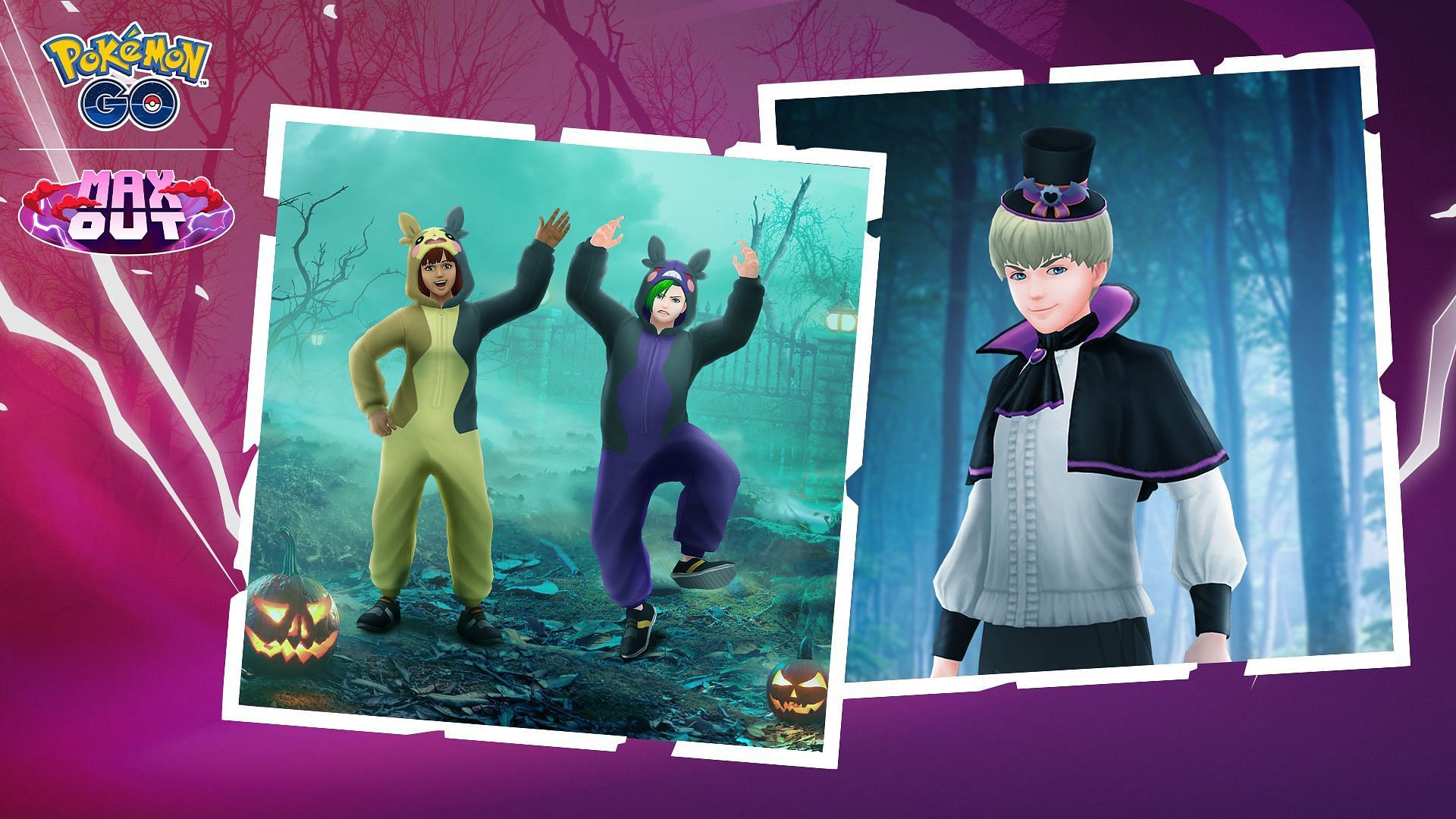 Morpeko Onesies available during the Halloween Event Part 2 in Pokemon GO (Image via TPC)