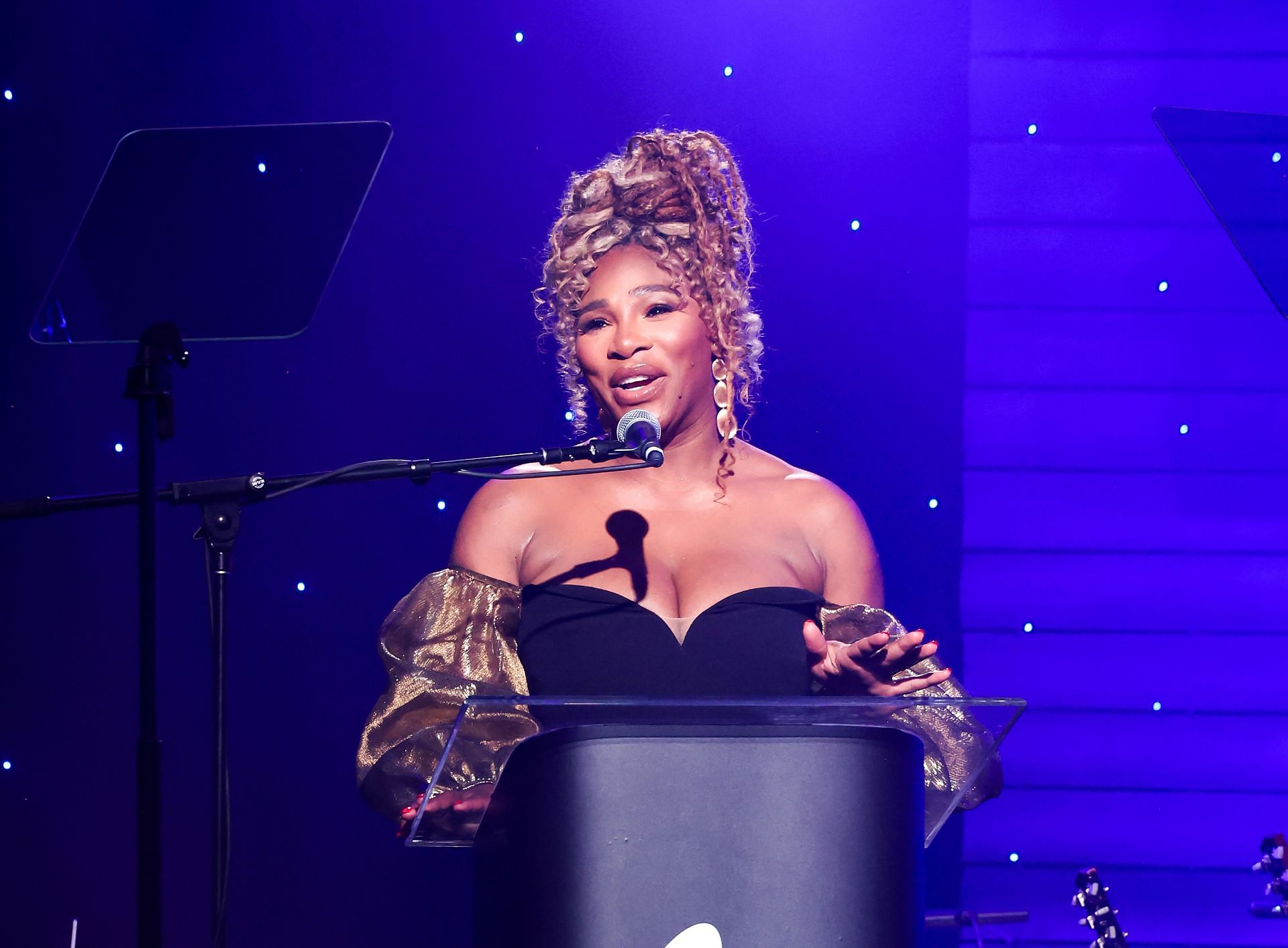 Serena Williams at the 66th GRAMMY Awards - Pre-GRAMMY Gala (Image source: Getty)