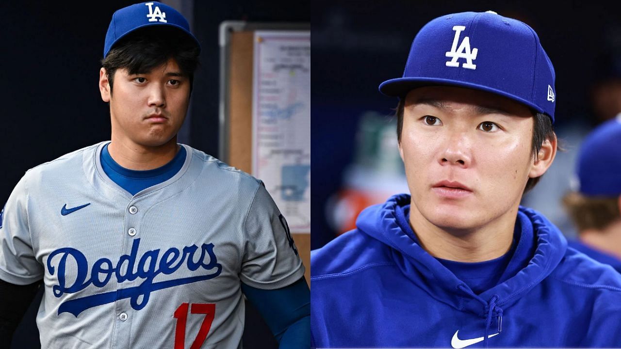 Shohei Ohtani (L) and Yoshinobu Yamamoto (R) (Images from - Getty)