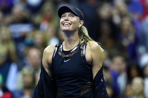 Maria Sharapova at the US Open 2017. (Photo: Getty)