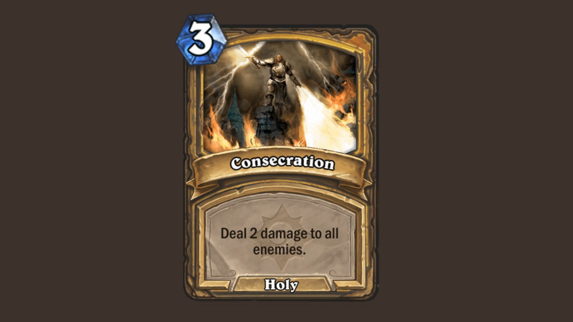 It costs less dust to craft and is one of the cards that can potentially turn the tide of the game in your favor (Image via Blizzard Entertainment, Inc.)