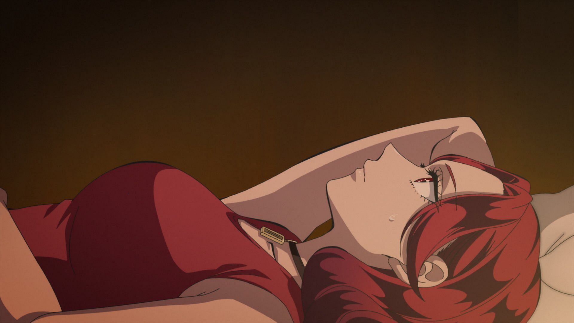 Yoshino as shown in Yakuza Fianc&eacute; episode 3 (Image via Studio Deen)