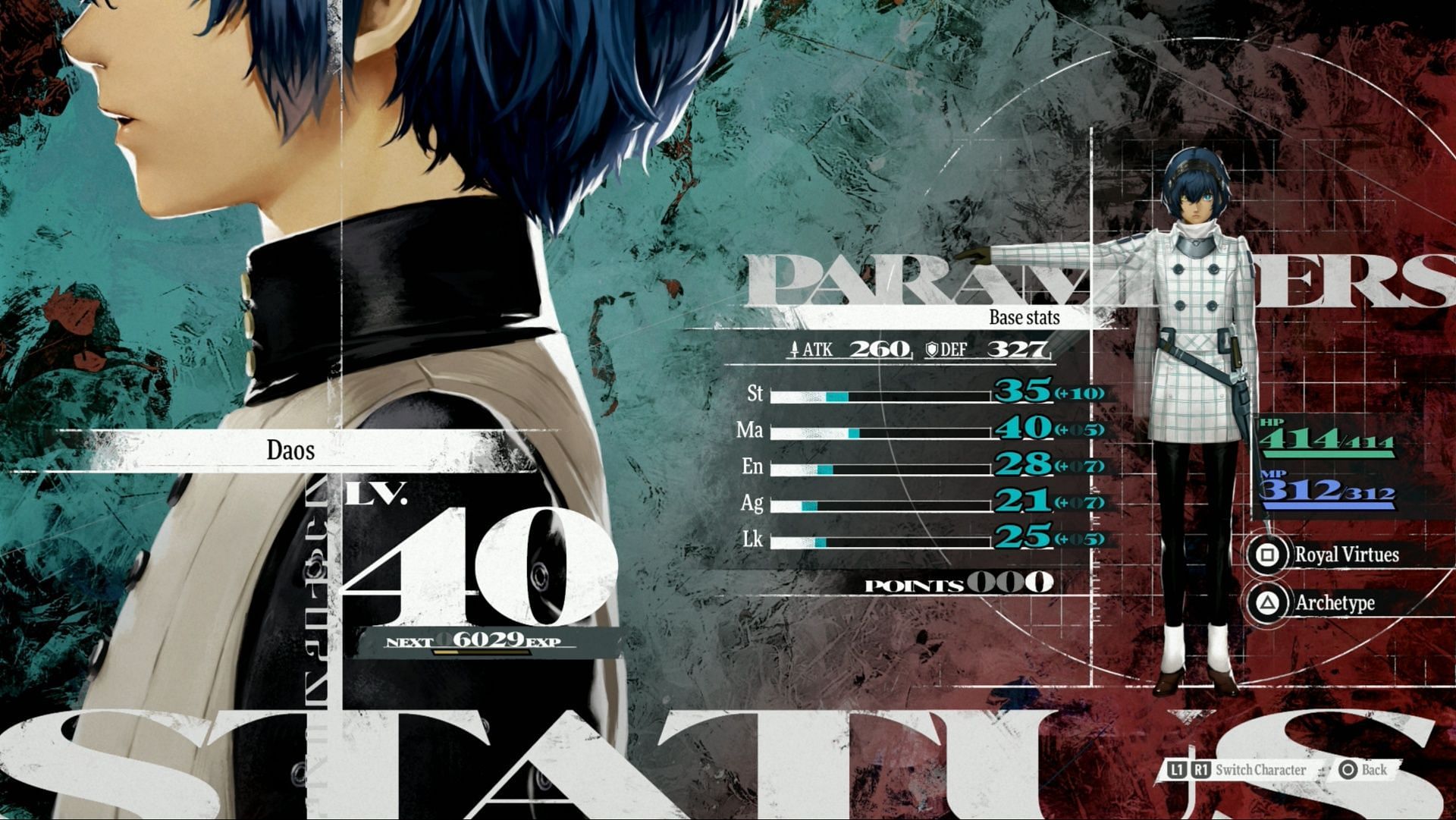 How you build your character is up to you - but have a plan going in if possible (Image via Atlus)