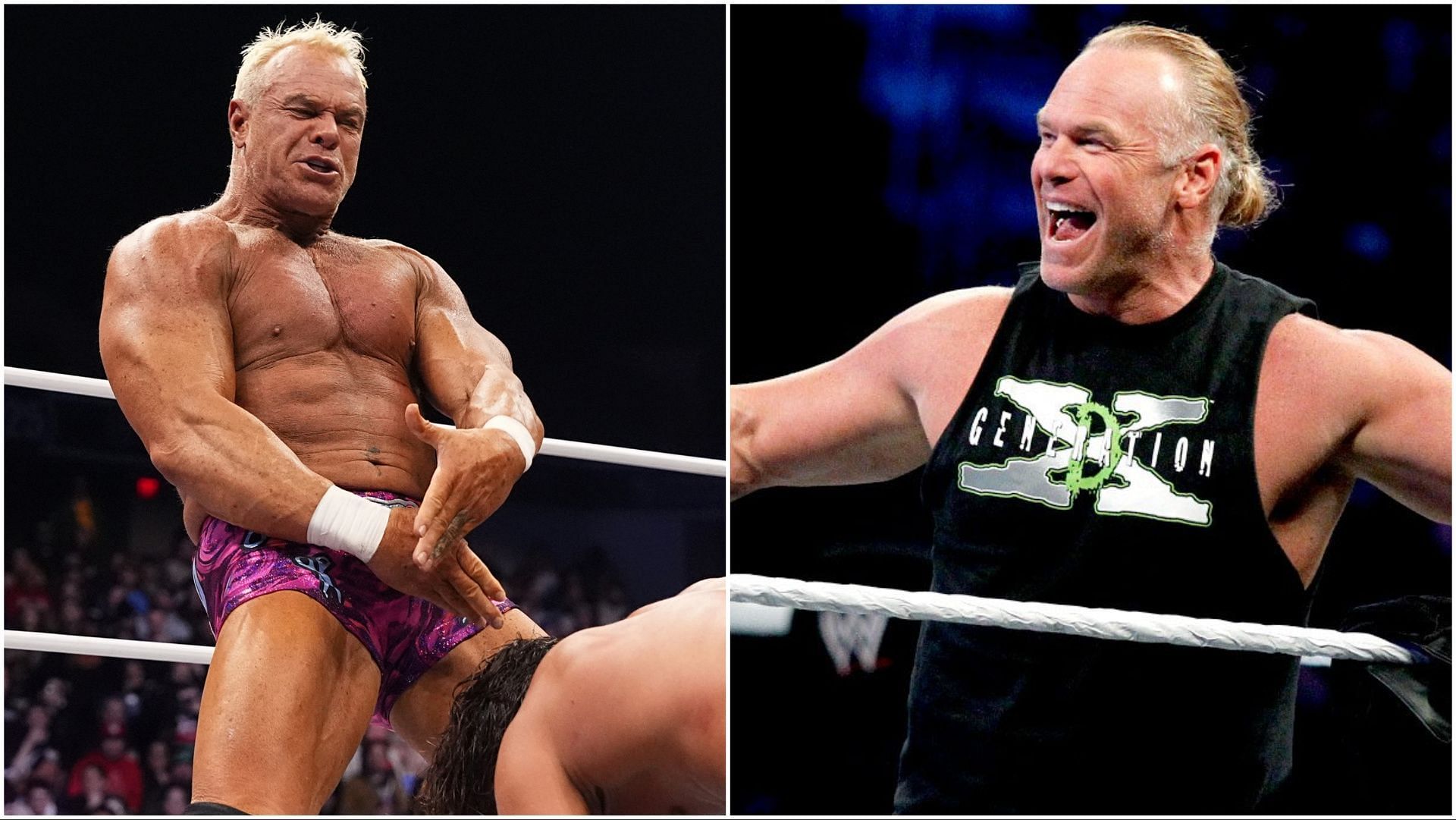 Billy Gunn in action for AEW and WWE