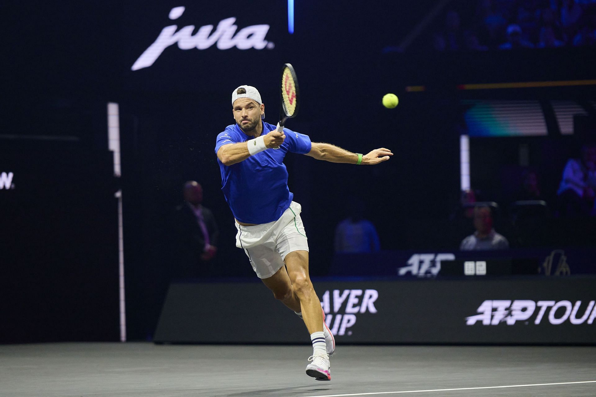 Grigor Dimitrov has been eliminated from the Shanghai Masters (Picture: Getty)