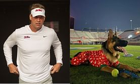 In pic: Lane Kiffin shares adorable visual from night-lit Vaught Hemingway Stadium