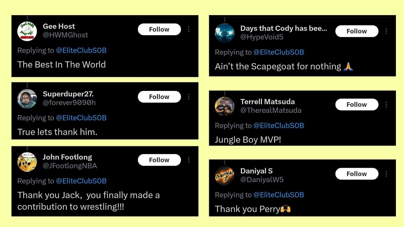 Fans thank Jack Perry for his actions against CM Punk (Credit: Fan reactions on X/Twitter)