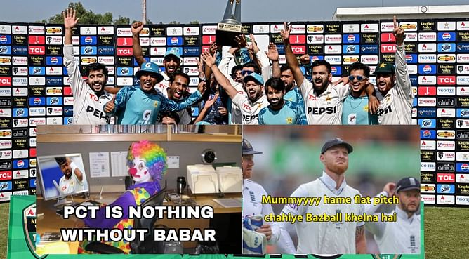 "Ben Stokes - Audiences are lucky to witness this era of England cricket"- Top 10 funny memes after Pakistan's win in 3rd Test vs England 2024