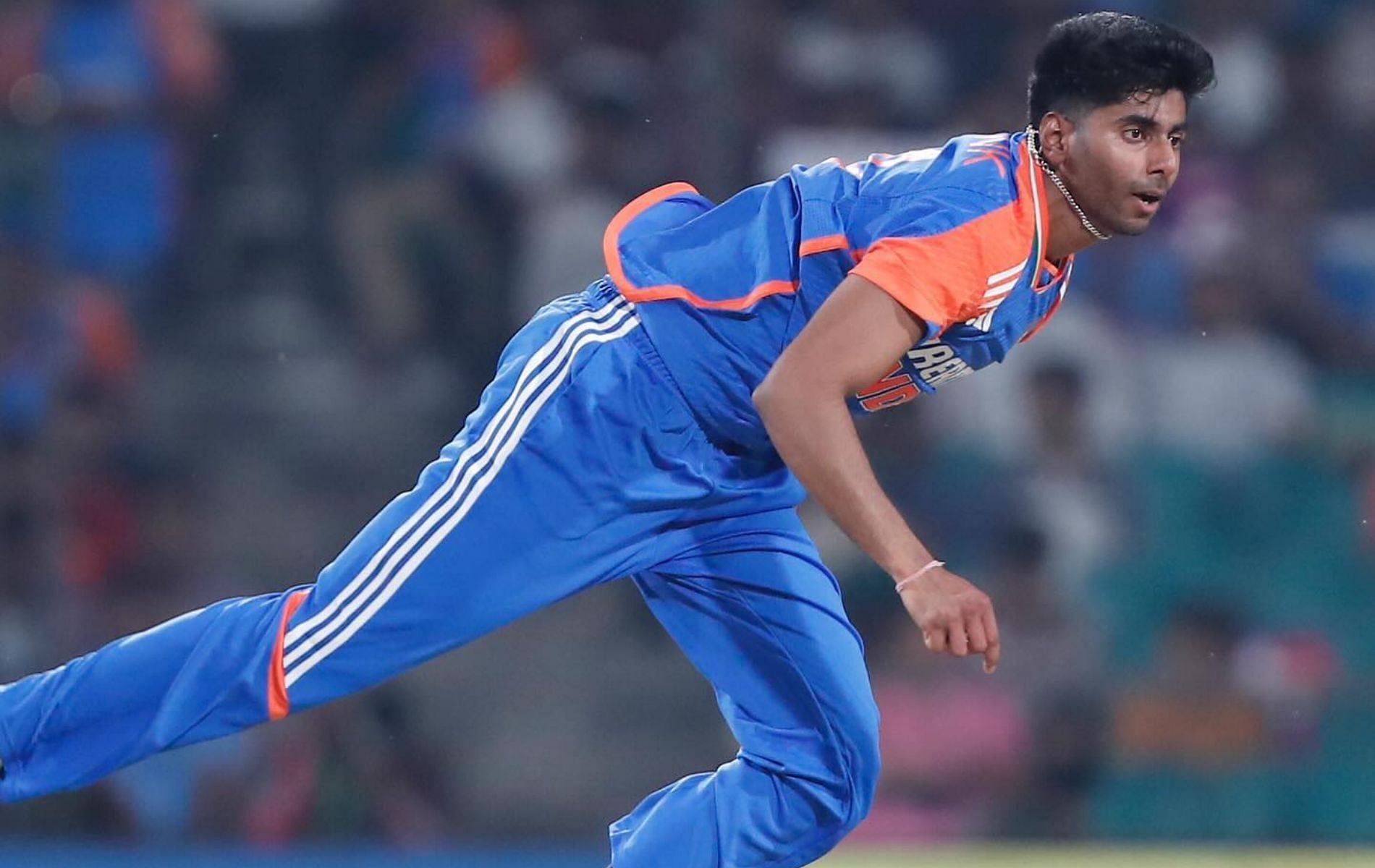 Mayank Yadav in action. (Pic: Instagram/mayankyadav_8)