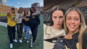 IN PICS: Former Iowa star Gabbie Marshall spends "best weekend" with Kate Martin, Caitlin Clark, and more