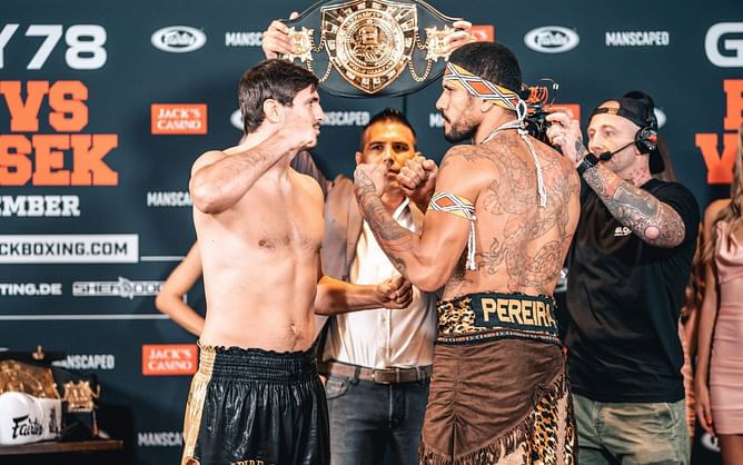 Throwback to when UFC newcomer Artem Vakhitov beat Alex Pereira in their iconic kickboxing rematch at Glory 78