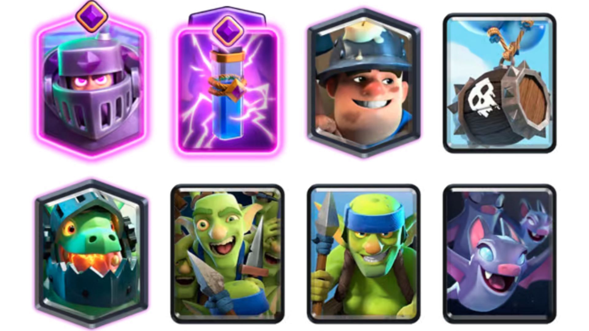 EvoMK Miner ID Bats deck (Image via Supercell)