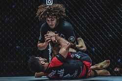 "Pretty sweet takedown" - Fans marvel at Kade Ruotolo's nasty decision to slam Matheus Gabriel in world title defense