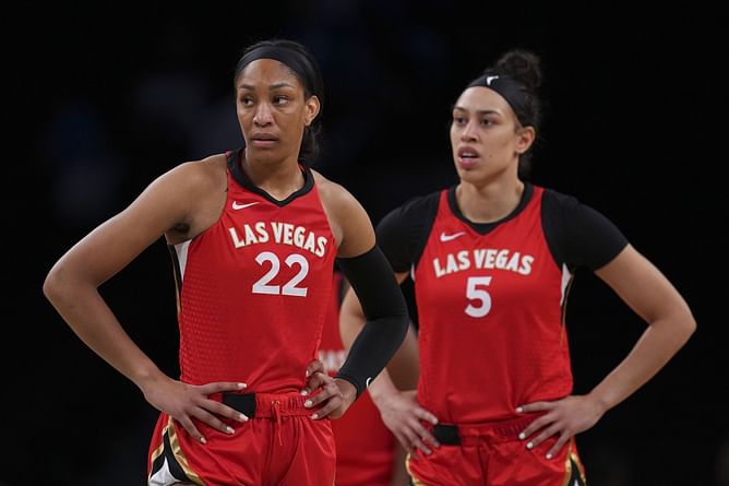A'ja Wilson's former teammate Dearica Hamby likes Liberty's post trolling Aces with iconic NYC apparel