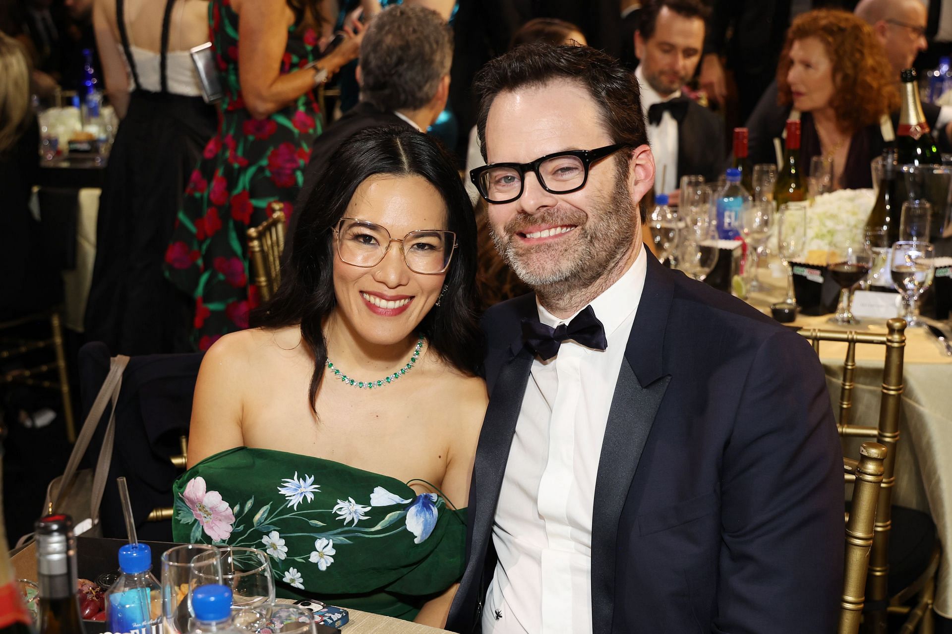 Ali seen with Bill Hader at the 29th Annual Critics Choice Awards (Image via Getty)