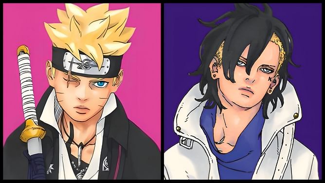 Boruto: Two Blue Vortex Chapter 15 sneak peek teases Boruto and Kawaki's exchange