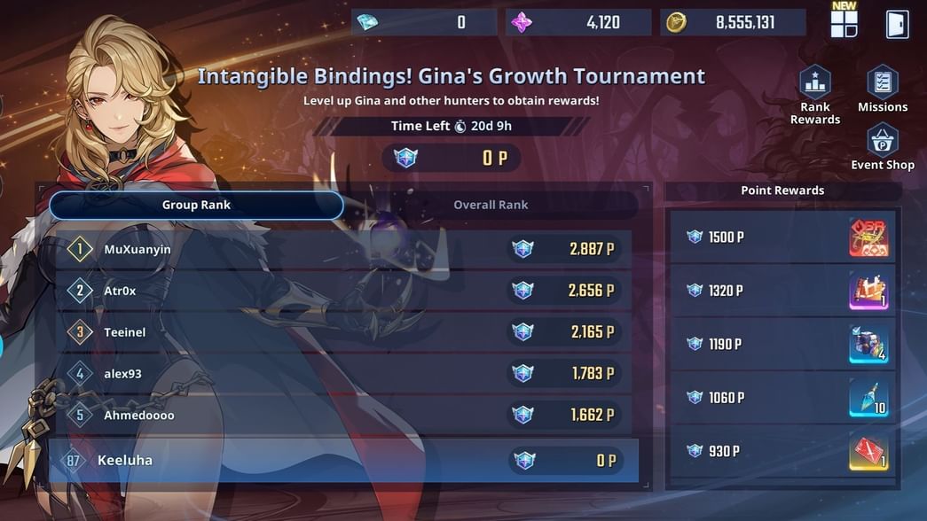 Solo Leveling Arise How to get Gina's Exclusive Weapon, The Glamour of