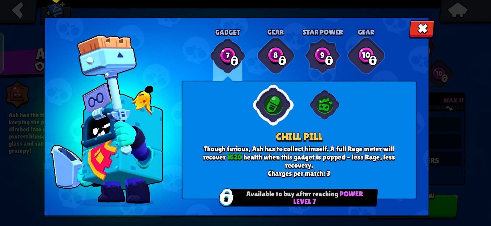 Chill Pill Gadget (Image via Supercell)