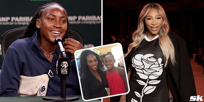 "The first money I ever made was because of Serena Williams" - When Coco Gauff reminisced about being legend's 'stunt double' in their first meeting