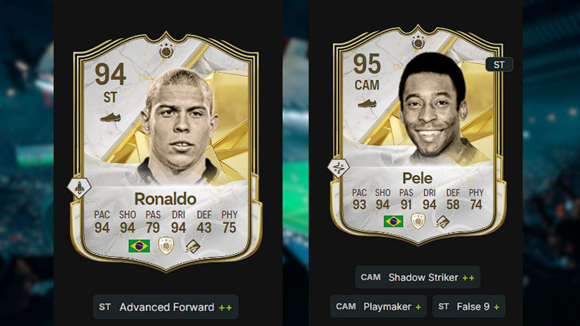 Highlights of the squad's best players (Image via EA || Futwiz)