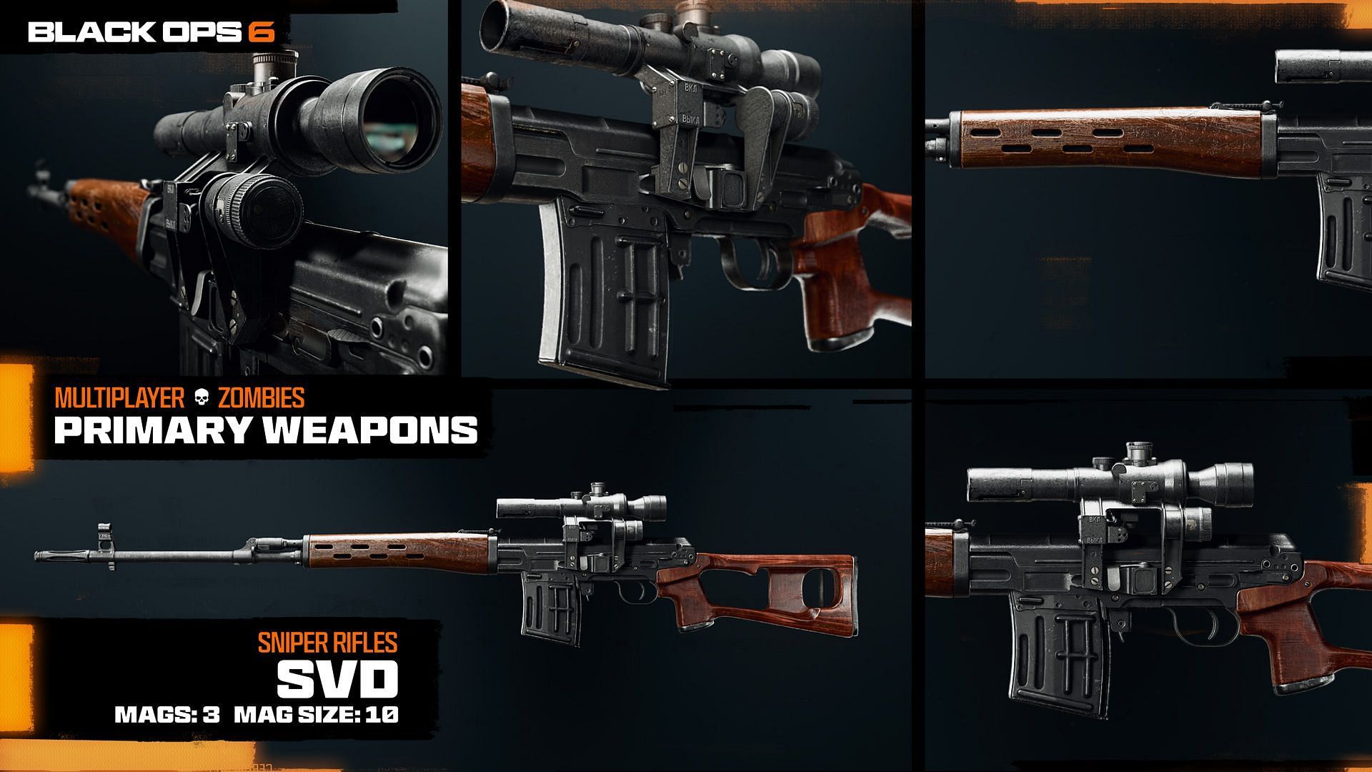 Building the best SVD loadout in Black Ops 6 (Image via Activision)