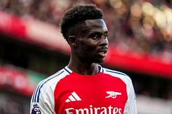 "How is he ranked over Palmer?", "Disrespectful" - Fans provide mixed reaction as Bukayo Saka ranked 21st in 2024 Ballon d'Or list